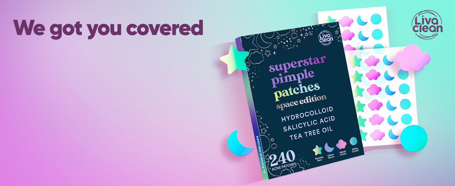 330 CT Circle Pimple Patches w/ Ingredients
