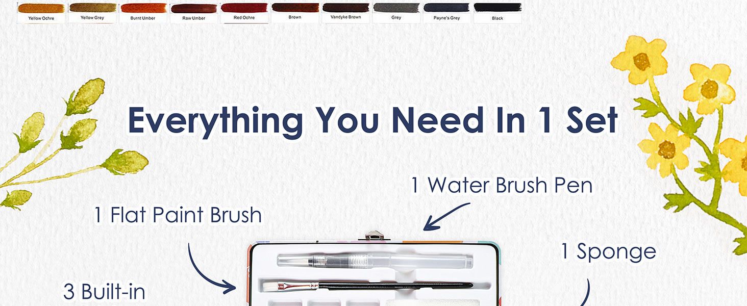 watercolor set 