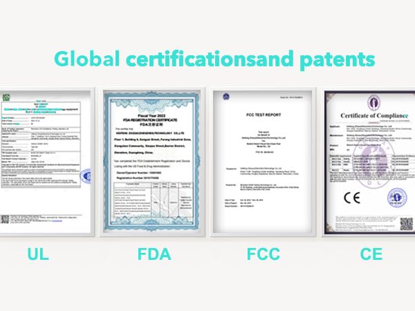 BEBIRD PRO NOTE5 GLOBAL CERTIFICATIONS PATENTS UL FDA FCC CE