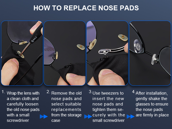 eye glasses repair kit with screws