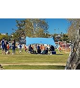 Neso Sidelines Grande : Versatile Sports Sun Shelter, Patented Corners &amp; Poles, 100% Recycled Stakes