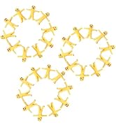 33Pcs Yellow Stretchy Bendable Man, Stress Relief and Anti-Anxiety Squeeze Sensory for Sensory Mo...