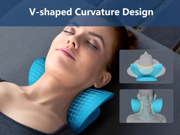 Cervical Traction Device for Neck, TMJ, Headache Pain Relief