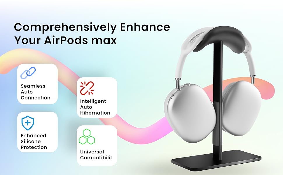  Specifically designed For AirPods Max, ensuring they are always within reach and ready to use.