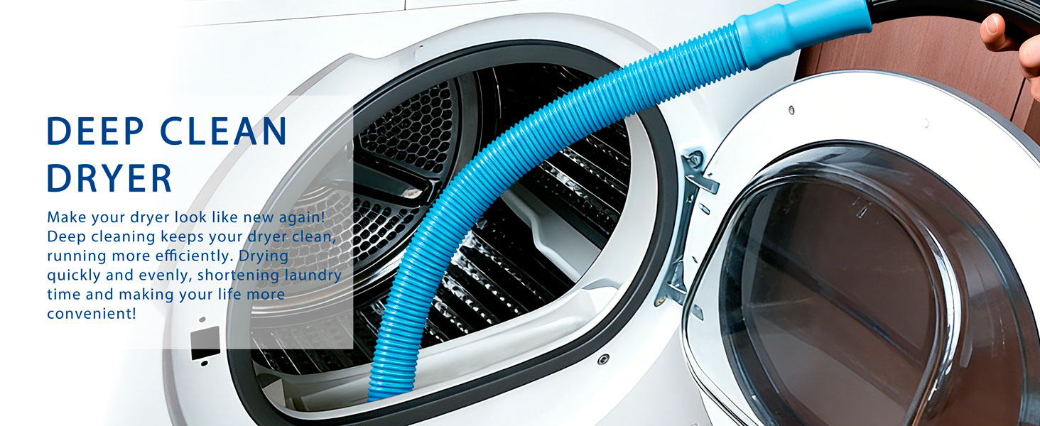 Dryer Vent Cleaner Kit Dryer Lint Vac Attachment with Dryer Vent Hose
