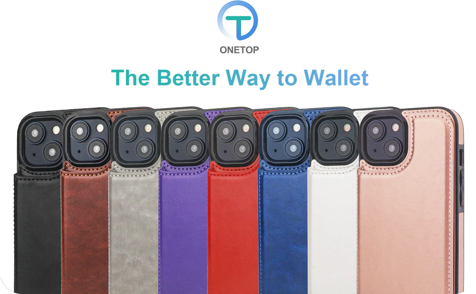 onetop wallet case for iphone 15