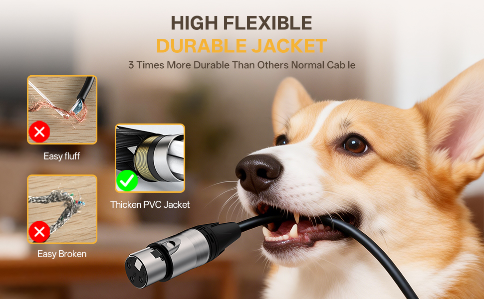 xlr microphone cable