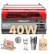 Creality Falcon2 Pro 40W Laser Engraver, Desktop Diode Laser Cutter and Engraver Machine with Enc...