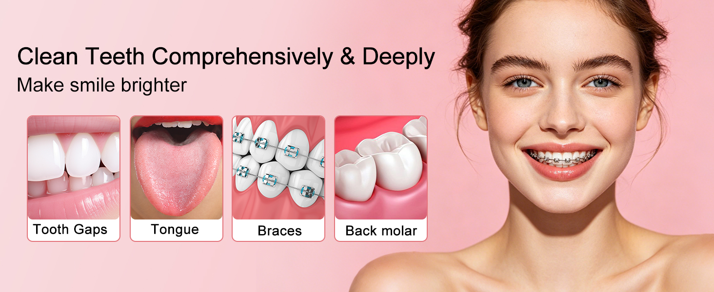 Water flosser for teeth