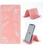 HZZADZXW Adjustable Angle Phone Stand Tablet Holder, Sturdy Universal for All Smartphones - Folda...