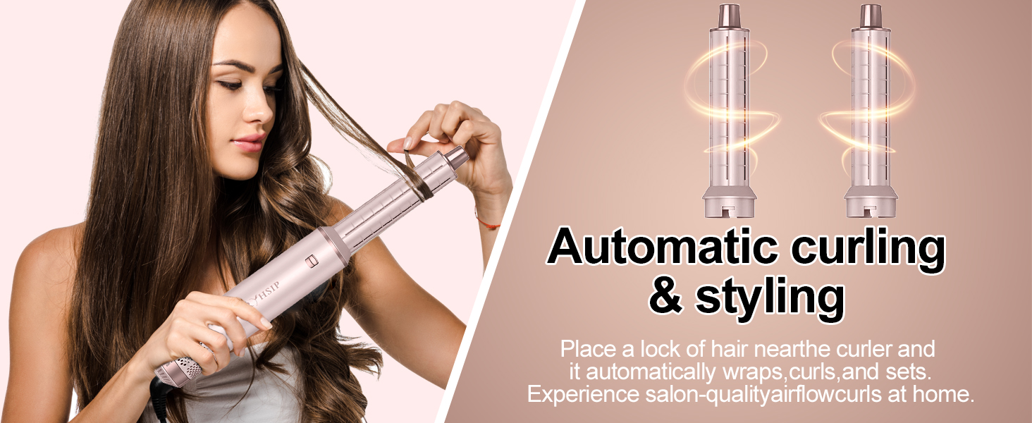 Dryhsip 5 in 1 Air Styler Curler