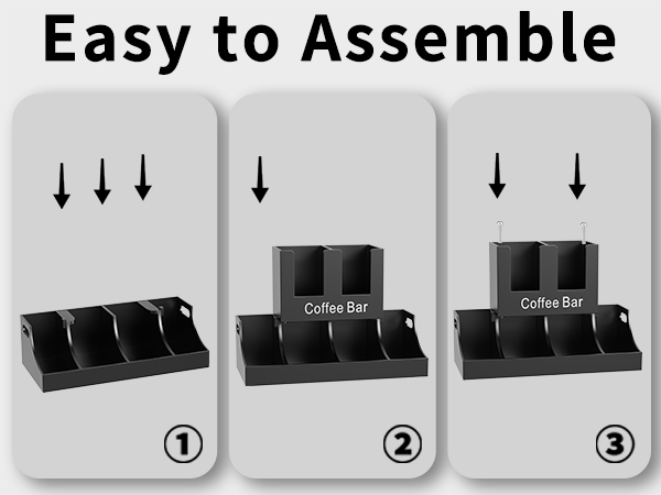 restaurant decor organization home top coffee station Organizer bar accessories and countertop