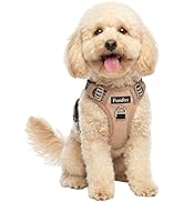Funfox Dog Harness No Pull, Adjustable Pet Vest Harness, Super Soft Material with Vertical Handle...