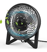 Dr. Prepare Table Fan, Desk Fan with 2 Speeds, Personal Cooling Table Top Fan for Bedroom Sleepin...