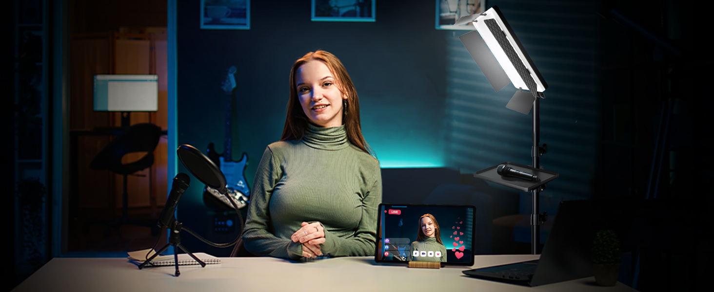 continuous lighting for video