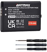 Batmax 1350mAh CTR-003 Battery for Nintendo 3DS 2DS Game Console