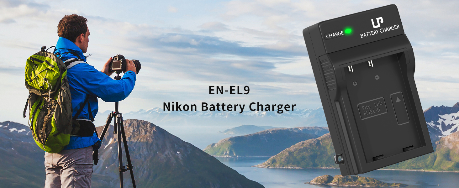 Nikon D40, D40X, D60, D3000, D5000 Cameras, MH-23 Charger