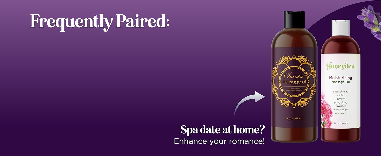 Aromatherapy Sensual Massage Oil for Couples