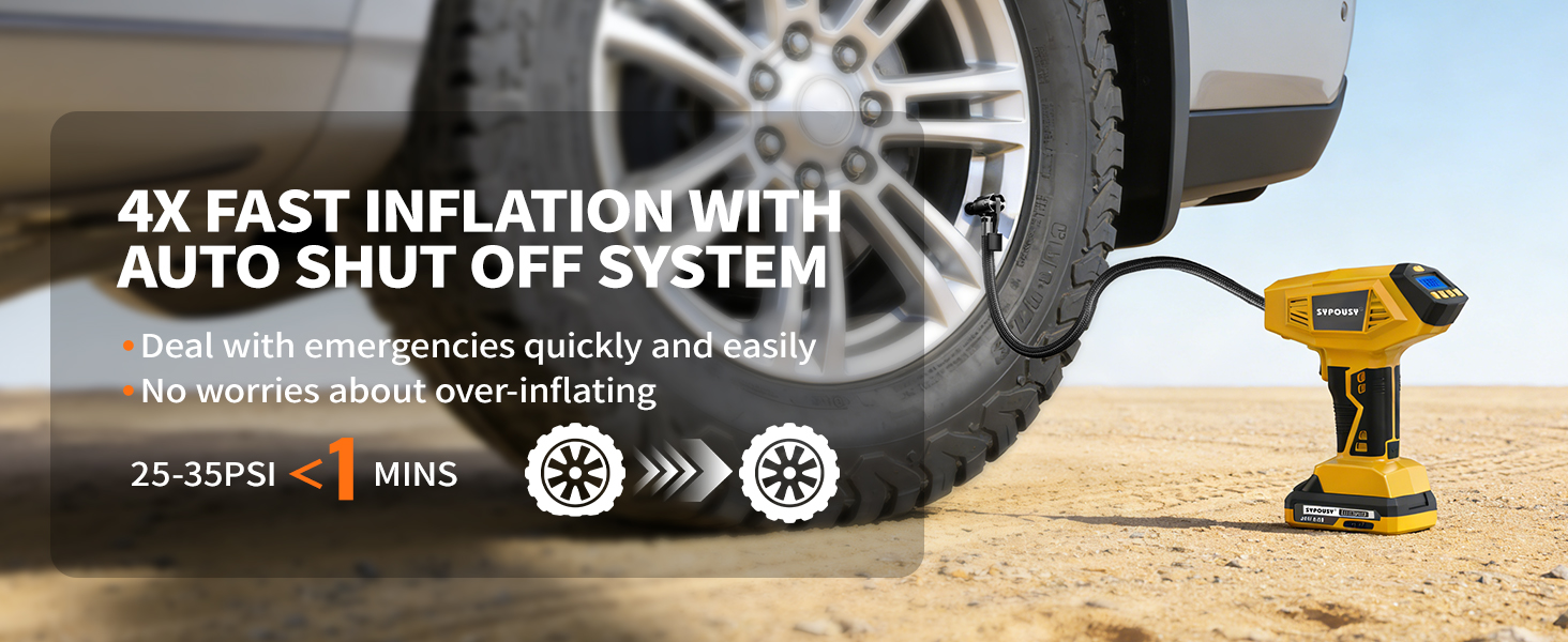 20V Cordless Car Tire Pump