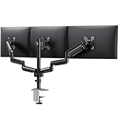 ErGear Triple Monitor Mount for 13-27 inch Screens, Premium Aluminum Triple Monitors Stand up to ...