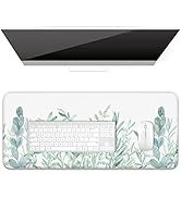 Auhoahsil Desk Pad, XL Extended Large Gaming Mouse Pad 31.5 x 11.8 Inch, Waterproof Mousepad with...