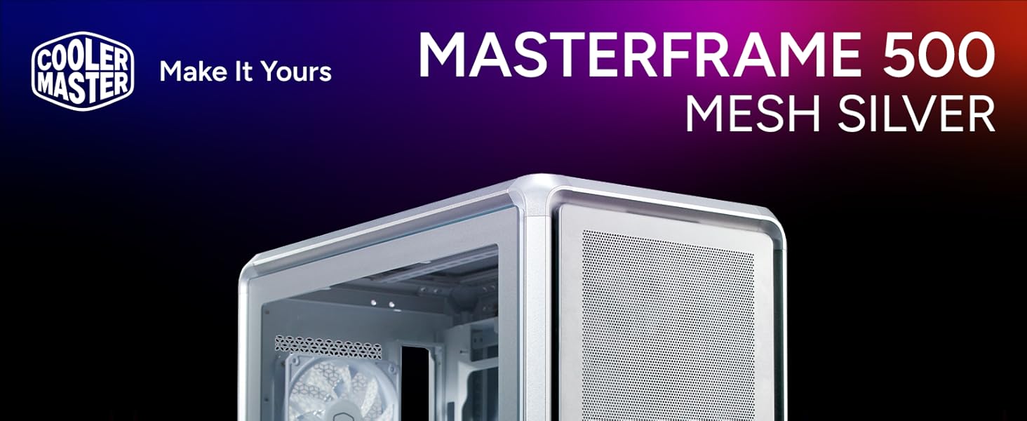 MasterFrame 500 Mesh Silver