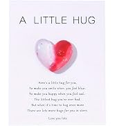 1pc Heart Pocket Hug Token Gifts,Pocket Hug Cards Inspirational Gifts for Women Daughter Granddau...