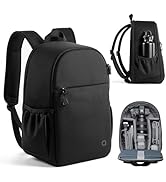 llano Compact Camera Backpack for DSLR/SLR/Mirrorless,Photography Bag with Laptop Slot (for 14" M...