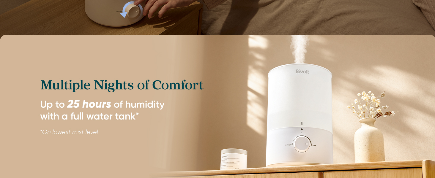 Multiple Nights of Comfort: Up to 25 hours