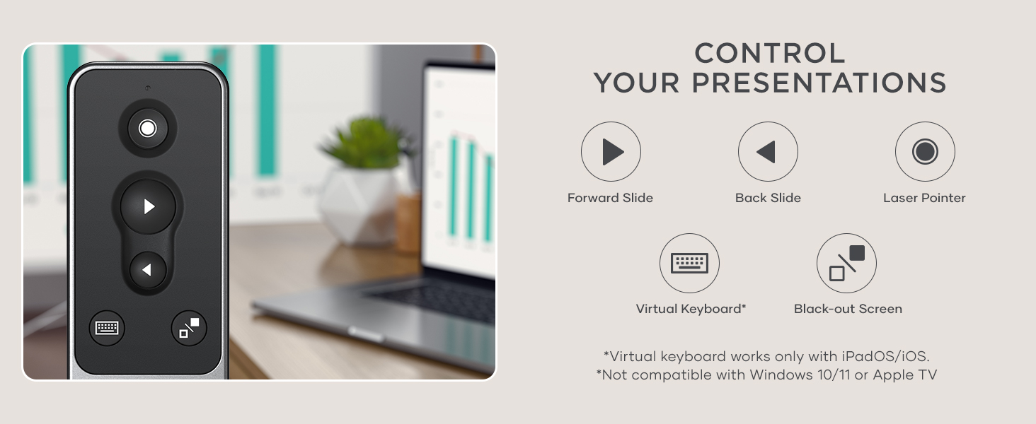 R1 Bluetooth Presentation Remote