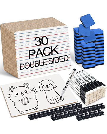 lined dry erase board