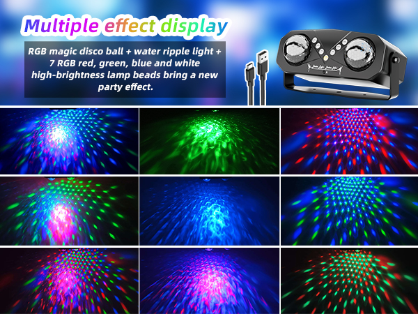Various display effects RGB mode