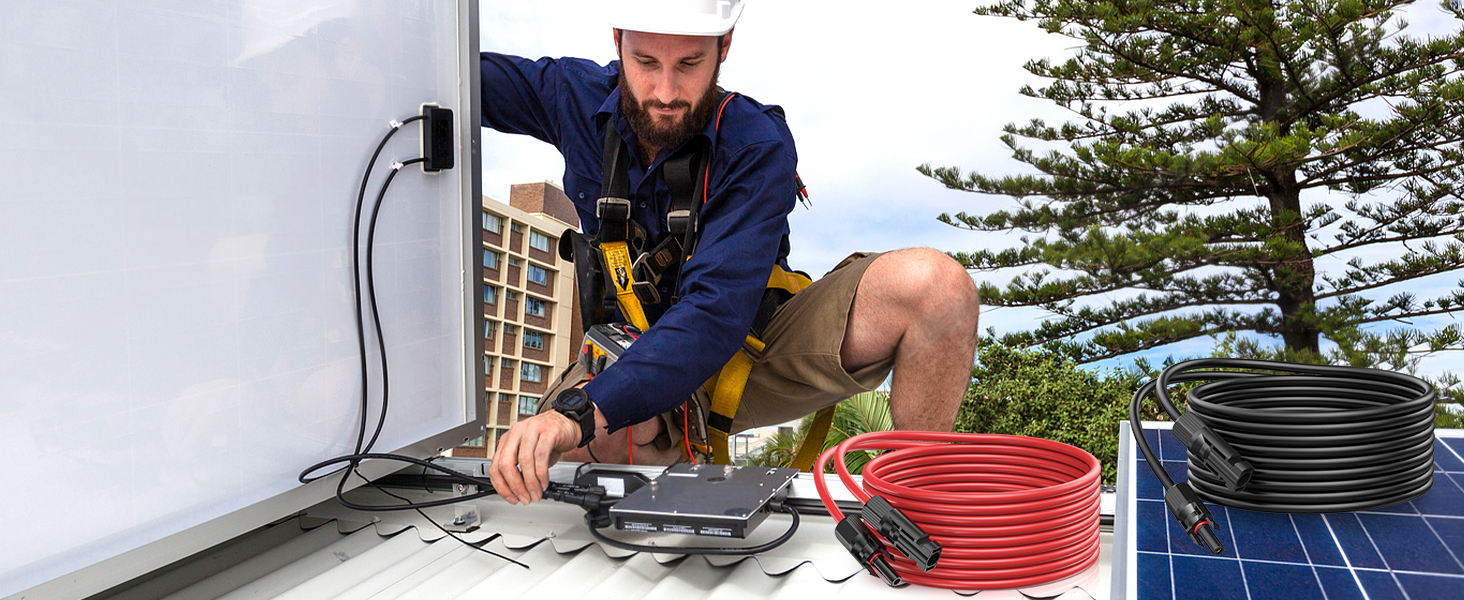 solar extension cord