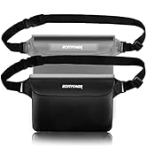ECHTPower 2-Pack Waterproof Pouch Bag, Waterproof Fanny Pack, Waterproof Dry Bag with Adjustable ...