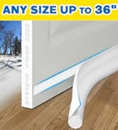 door draft stoppers for bottom doors