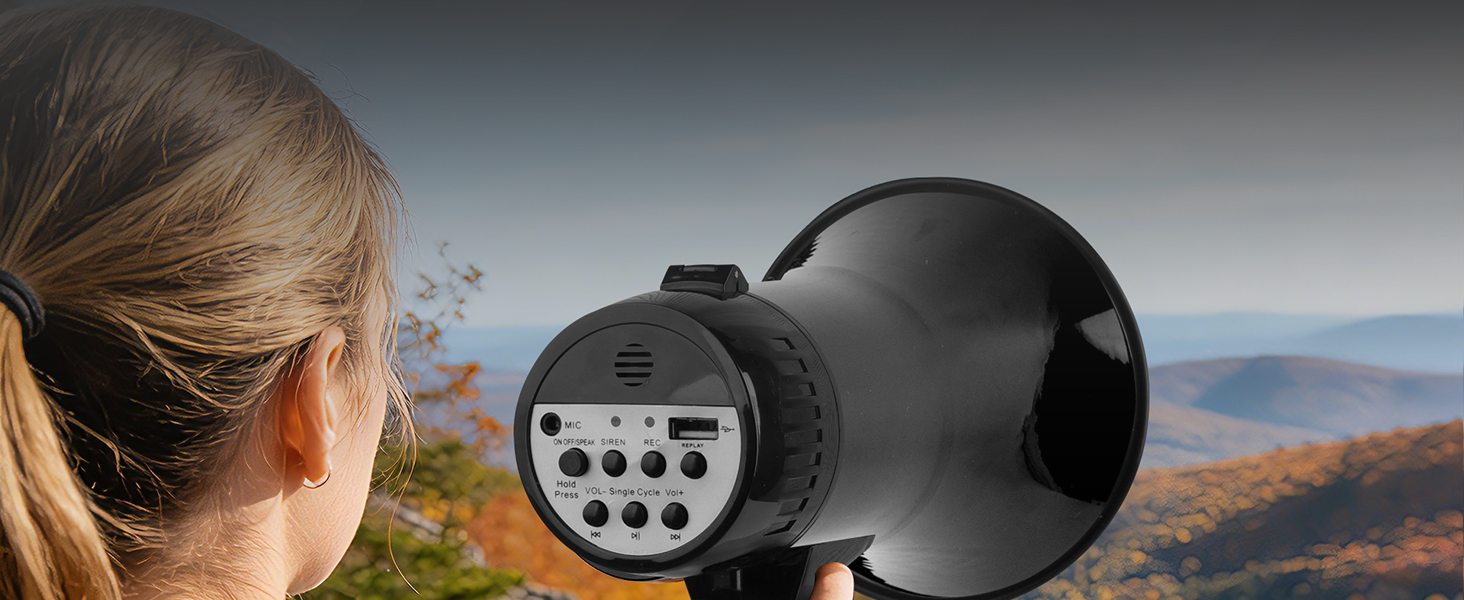 Rechargeable Megaphone