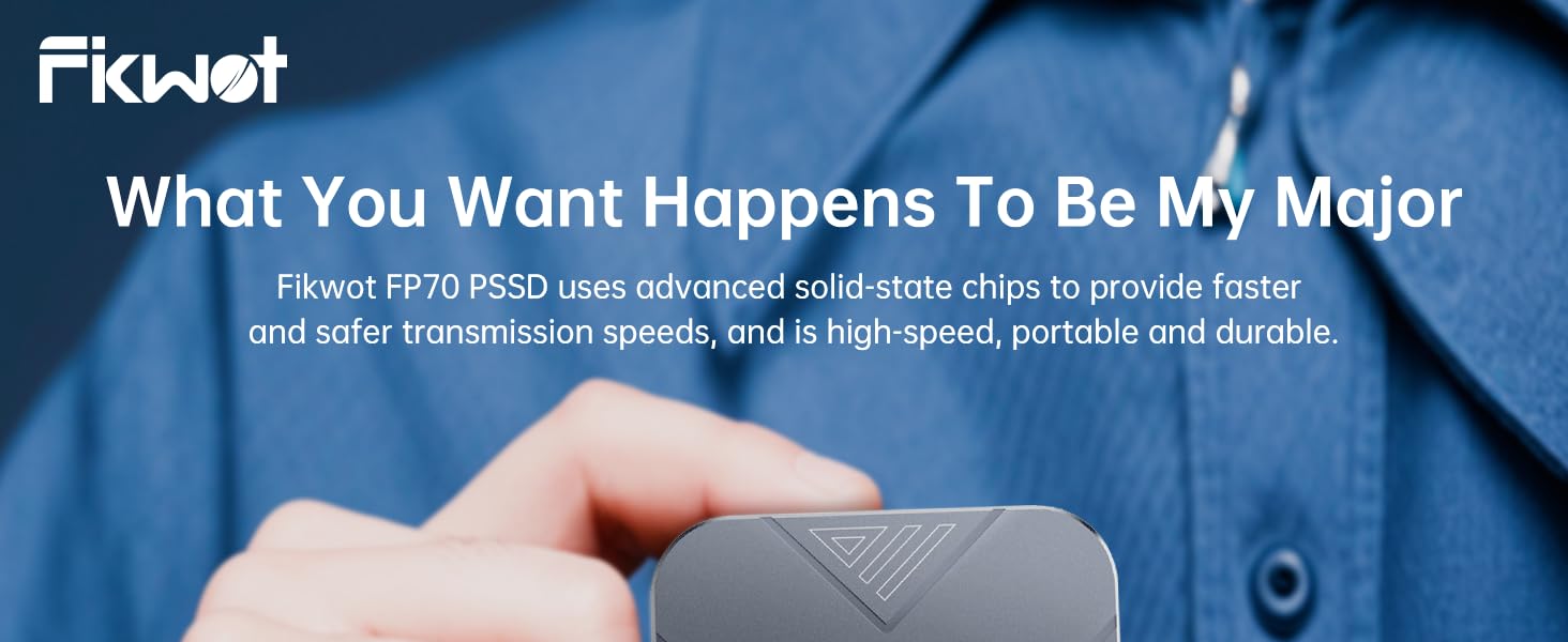 Fikwot FP70 Portable SSD External solid state drive 1050MB/s