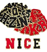 ASTARON 52 Pcs Self Adhesive Letter Patches Chenille Letters Stickers, A-Z Embroidered Applique P...