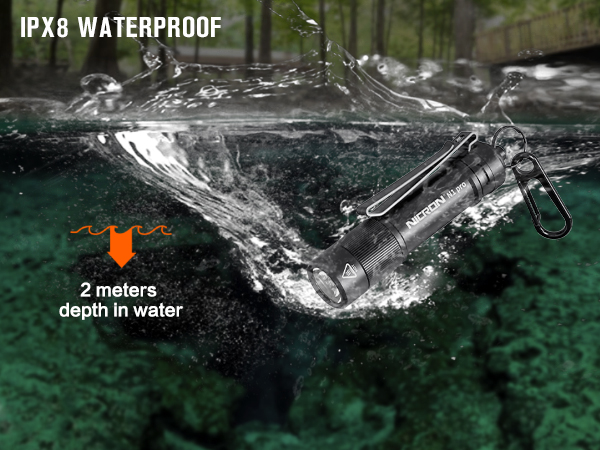 flashlight waterproof