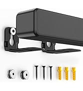 notiela Universal Soundbar Wall Mount Bracket Floating Wall Shelf for Samsung, Sony, LG, Nakamich...