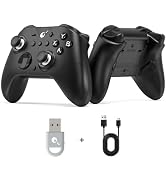 GuliKit ES MAX Gaming Controller,Fast Bluetooth Wireless &amp; Wired Gamepad | for PC/Steam/Switch/An...