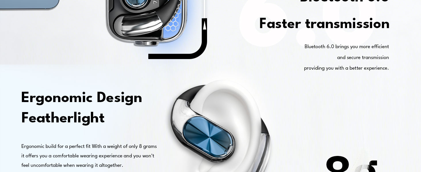 open ear wireless earbuds;ear buds open;wireless earbuds open ear;open ear headset;on ear earbuds;