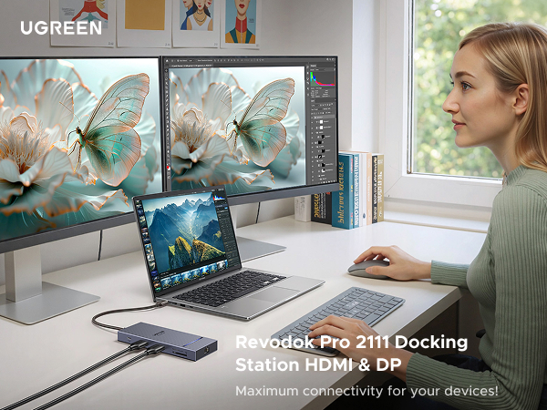 Revodok Pro Docking Station Thunderbolt 5
