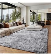 PAGISOFE Soft Fluffy Large Living Room 8x10 Area Rugs,Fuzzy Shag Shaggy Rug Soft Plush Fur Carpet...