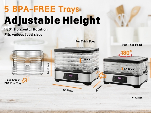 deshidratador de alimentos