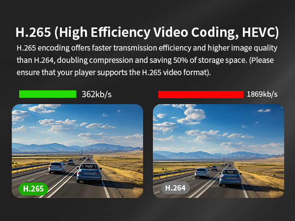 dash cam with recording