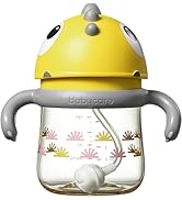 bc babycare Sippy Cups for Toddlers 1-3 No Spill, Sippy Cup for Baby 1+ Year Old, Transition Weig...