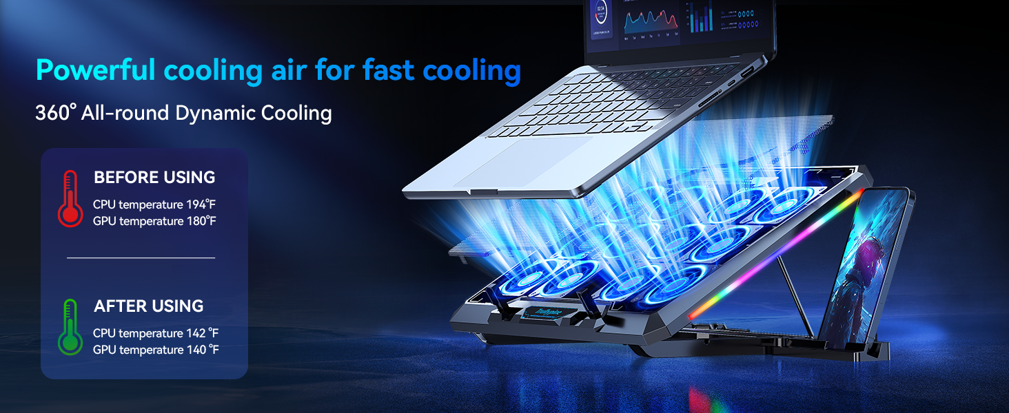 computer cooling pad