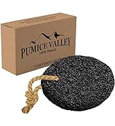 Pumice Stone - Natural Earth Lava Black - Callus/ Corn Remover for Feet Heels and Palm - Pedicure...