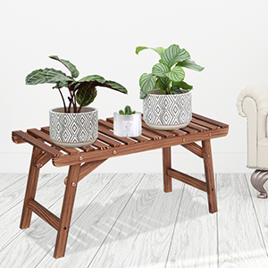 3 tier step plant stand for succulents and large plants